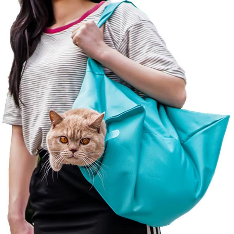 PurrfectGo Plush Travel Tote – The 2-in-1 Cozy Carry Bag for Cats